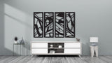 TSUNAMI: Quartet AMC Decorative Wall Modern Art ABSTRACT - 021 - 63