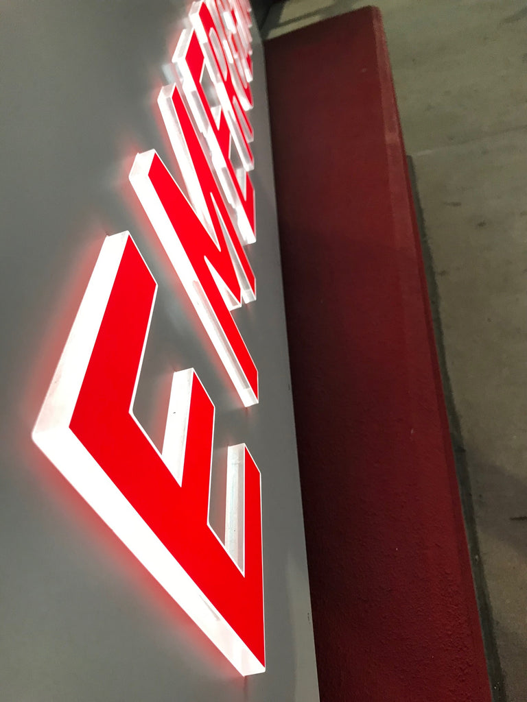 LED Acrylic Letter Sign Illuminated Acrylic Letters