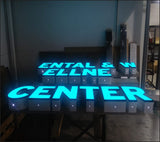 Face Lit Channel letters with trim