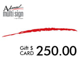 Advanced Multi Sign Store Gift Card