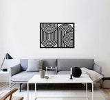Curves - Decorative Wall Modern art ABST-017-46